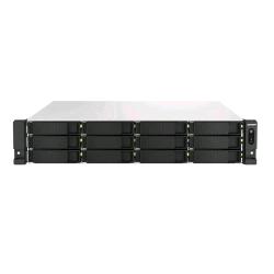 Qnap TS-H1887XU-RP NAS chassis rack 2U Intel xeon E-2336 2.9GHz RAM 32GB-18 bay hdd/ssd 2.5"/3.5"-LAN 100/1000/2500 mbps-colore nero