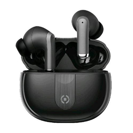 CELLY ULTRASOUND AURICOLARI BLUETOOTH IN-EAR TRUE WIRELESS NOISE CANCELLING CON CUSTODIA DI RICARICA BLACK