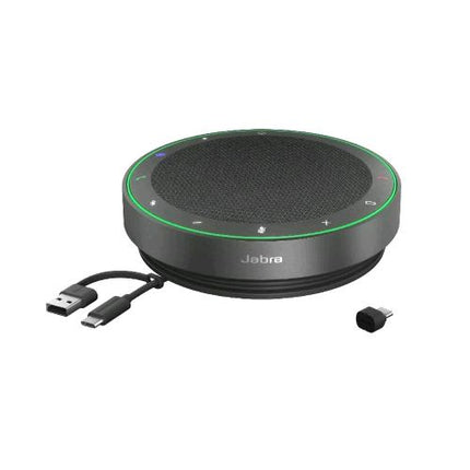 JABRA SPEAK2 75 MS VIVAVOCE A MANI LIBERE UNIVERSALE BLUETOOTH USB-C USB-A GREY