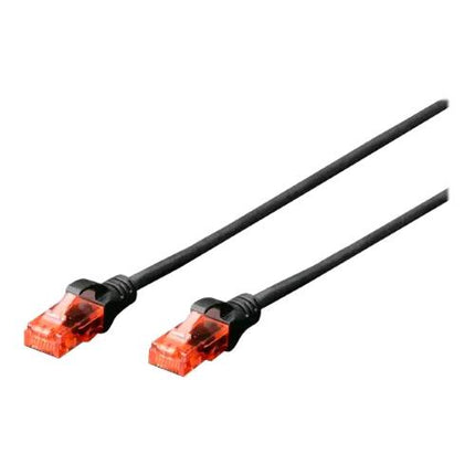 DIGITUS CAVO DI RETE PATCH UTP CAT.6 1 MT NERO