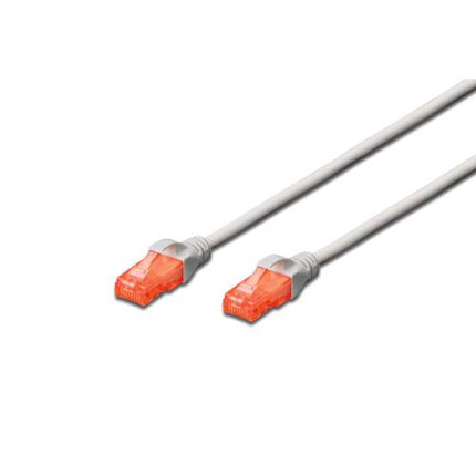 DIGITUS CAVO DI RETE PATCH U/UTP CAT 6 LSZH NON SCHERMATO 1 MT BIANCO