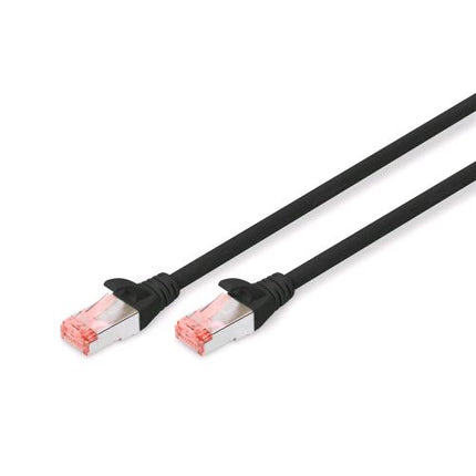 DIGITUS CAVO DI RETE PATCH S/FTP CAT 6 DOPPIA SCHERMATURA 5 MT NERO