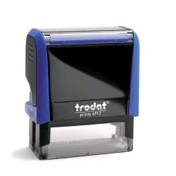Trodat printy 4912 4.0 timbro personalizzabile autoinchiostrante autocomponibile piastra 47X18 mm