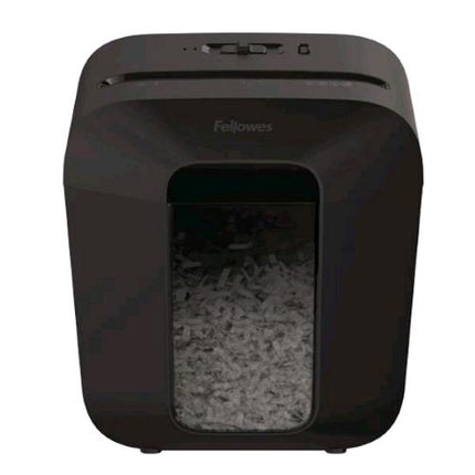 FELLOWES LX25 DISTRUGGIDOCUMENTI A FRAMMENTO CESTINO 11.5 LT CAPACITA' 6 FOGLI NERO