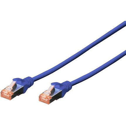 DIGITUS CAVO DI RETE S/FTP CAT 6 DOPPIA SCHERMATURA 5 MT BLU