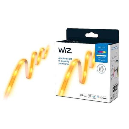 PHILIPS WIZ STRISCIA LED LUCE BIANCA O COLORATA DIMMERABILE 4M 11W ALIMENTATORE INCLUSO WI-FI