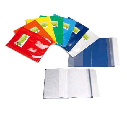 SEI ROTA COVER MINI L F COPRIQUADERNO IN PVC LACCATO 150X210 mm A5 VERDE
