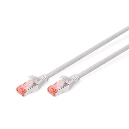DIGITUS CAVO DI RETE PATCH S/FTP CAT6 DOPPIA SCHERMATURA 1 MT GRIGIO