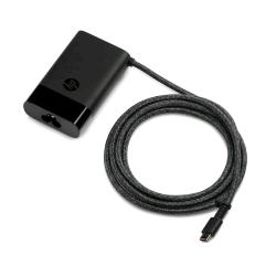 HP 671R2AA alimentatore USB-C da 65 W compatibile con notebook tablet smartphone con connettore USB-C eroga 15W 27W 60W o 65W compatto e leggero nero