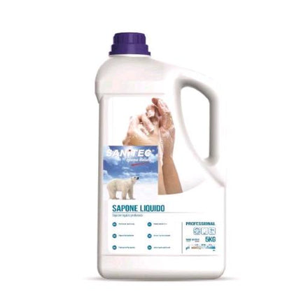 SANITEC SAPONE LIQUIDO PH NEUTRO FLACONE DA 5KG CONF 2 Pz.