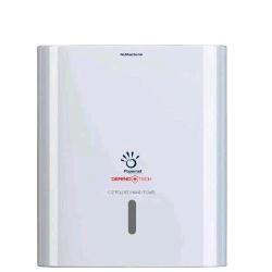Papernet dispenser antibatterico per asciugamano piegato A c/z in plastica bianco