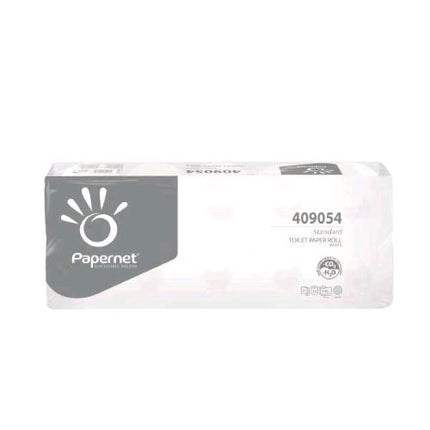 PAPERNET CARTA IGIENICA MICROGROFFRATA 2 VELI 20.90 MT 190 STRAPPI BIANCO CONF 10 Pz.