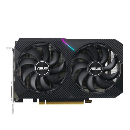 ASUS DUAL NVIDIA GEFORCE RTX3050-O8G-V2 OC EDITION 8GB GDDR6 DUAL FAN PCI EXPRESS 4.0 1 x HDMI 1 x DVI-D 1 x DISPLAPORTS