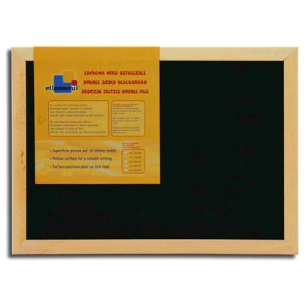 ARDA LAVAGNA PER GESSO IN ARDESIA 60X90 CM CORNICE IN LEGNO CON KIT DI FISSAGGIO A MURO