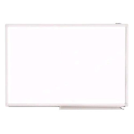 ITERNET LAVAGNA MAGNETICA 45X60 CM IN ACCIAIO LACCATO CON VASCHETTA PORTA ACCESSORI BIANCO