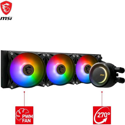 MSI MAG CORELIQUID E360 ARGB DISSIPATORE A LIQUIDO 3 VENTOLE