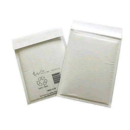 WILLCHIP WEWAVE BUSTE IMBOTTITE PER SPEDIZIONI CORRIERI IN CARTA KRAFT FORMATO INTERNO 24X33 CM BIANCO CONF 10 Pz.