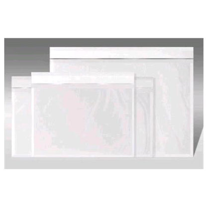 WILLCHIP WEPACK BUSTE AUTOADESIVE PORTADOCUMENTI PER SPEDIZIONI CORRIERI IN POLIETILENE 34X24 CM TRASPARENTE CONF 500 Pz.
