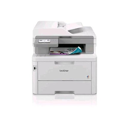 BROTHER MFC-L8390CDW LASER LED COLOR STAMPANTE MULTIFUNZIONE LASER A COLORI A4 WI-FI DUPLEX ADF 50 FOGLI FAX CASSETTO CARTA 250 FOGLI FRONTE RETRO 512MB USB LAN 30ppm TONER INCLUSO 2.600 PAGINE NERO 1.400 PAGINE C/M/Y