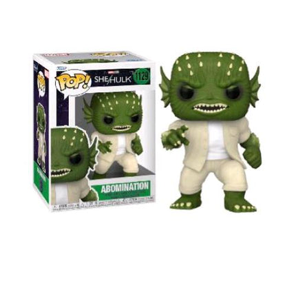 FUNKO POP ABOMINATION MARVEL SHE HULK FIGURA IN VILNILE 9.5 CM DA COLLEZIONE