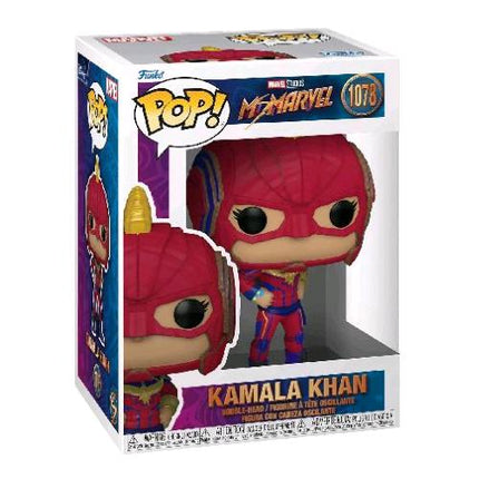 FUNKO POP MARVEL KAMALA KHAN FIGURA IN VINILE 9.5 CM DA COLLEZIONE