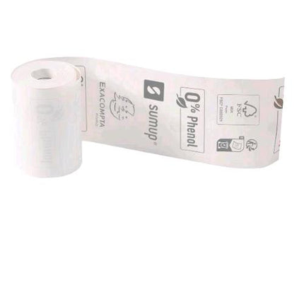 EXACOMPTA ROTOLO IN CARTA TERMICA PER POS 57 mm X 9 MT 55 GR CONF 20 Pz.