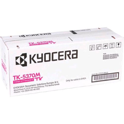 KYOCERA TK-5370M TONER MAGENTA PER PER ECOSYS PA3500cx / ECOSYS MA3500cix_cifx 5.000 PAGINE