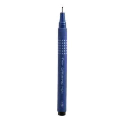 PILOT DRAWING PEN PENNA PUNTA IN FIBRA AD AGO TRATTO 0.5 mm INCHIOSTRO BLU CONF 12 Pz.