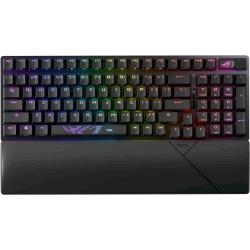 ASUS rog strix scope ii 96 tastiera meccanica gaming wireless ABS switch rog rx red sostituibili illuminazione RGB layout italiano nero