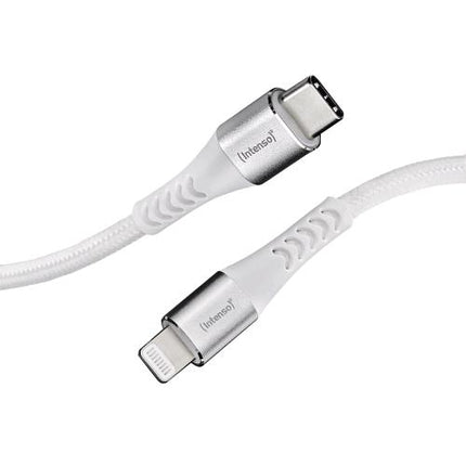 INTENSO CAVO DATI RICARICA DA USB-C A LIGHTNING MASCHIO-MASCHIO QUICK CHARGHE 60 W 1.5 MT BIANCO