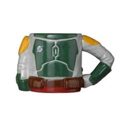 Exquisite Gaming star wars tazza da caffe' 3D 15x8.5x10 cm in ceramica boba fett