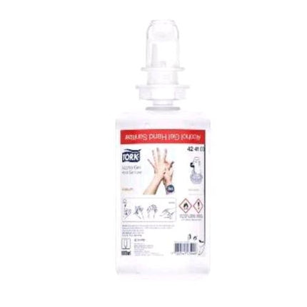 TORK ALCOL GEL DISINFETTANTE MANI FLACONE DA 1 LT TRASPARENTE CONF 6 Pz.