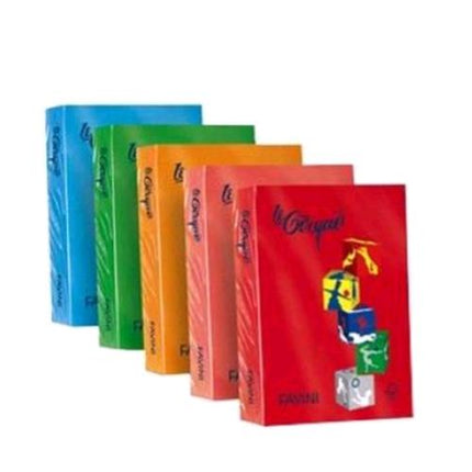 CARTOTECNICA FAVINI LE CIRQUE FORTI RISMA DA 250 FOGLI 160 GR 21 X 29.7 CM A4 ROSSO SCARLATTO