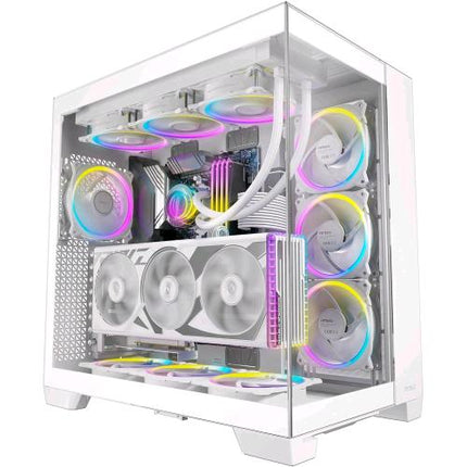 ANTEC C8 CASE FULL TOWER PANNELI LATERALI E FRONTALE IN VETRO TEMPERATO E-ATX/ATX/ITX/MATX BIANCO