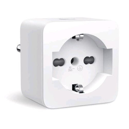 TP-LINK TAPO TP10 PRESA INTELLIGENTE WI-FI BIPASSO CONTROLLO DA REMOTO PROGRAMMAZIONE E TIMER CONTROLLO VOCALE BIANCO
