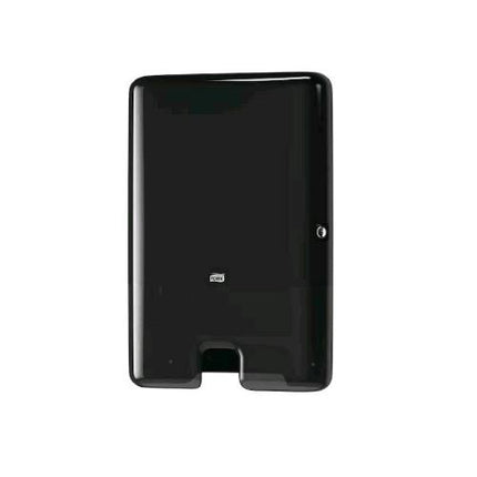 TORK DISPENSER PER ASCIUGAMI INTERCALTI IN PLASTICA 44.4X10.2X30.2 CM NERO