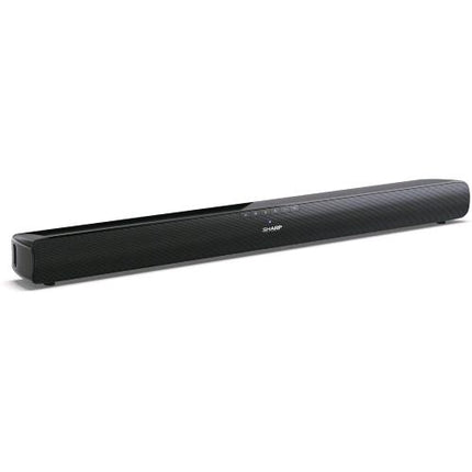SHARP HT-SB100 MINI SOUNDBAR CON STREAMING AUDIO WIRELESS BLUETOOTH 5.1 BLUETOOTH CON HDMI ARC/CEC USB PLAYER POTENZA TOTALE 75 W NERO