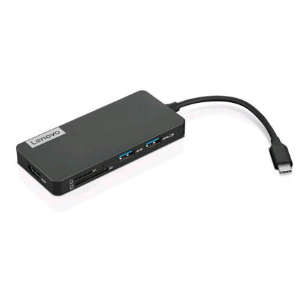 LENOVO 4X11N40212 DOCKING STATION USB-C SLIM TRAVEL PD 65 W HDMI 2 x USB-A 2 x USB-C Card READER 140 x 55 x 10.8mm