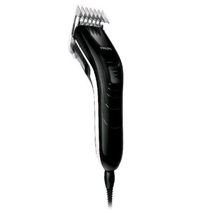 PHILIPS QC5115/15 TAGLIA CAPELLI ELETTRICO CON PETTINE REGOLABILE TESTINA DI TAGLIO AMPIA DA 41 mm NERO