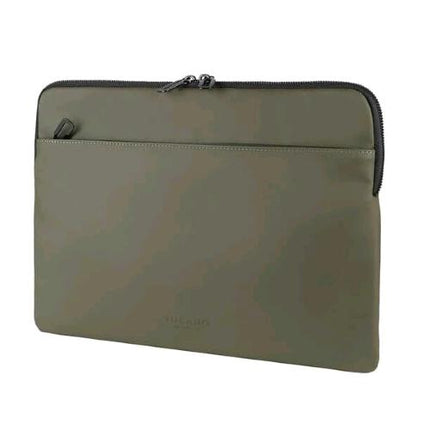 TUCANO GOMMO CUSTODIA PER MACBOOK 14" E NOTEBOOK DA 14" IN MATERIALE GOMMATO CON TASCA FRONTALE VERDE MILITARE