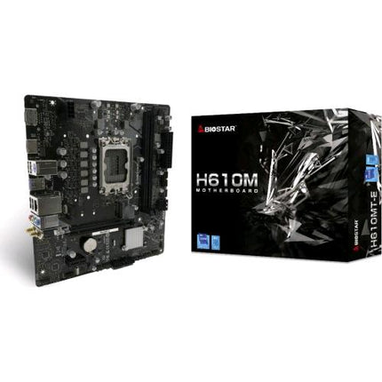 BIOSTAR H610MT-E SCHEDA MADRE INTEL H610 LGA 1700 MICRO ATX
