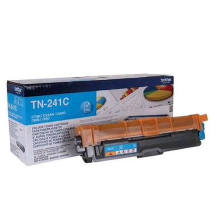 BROTHER TN-241C TONER CIANO PER MFC-9330CDW / HL-3150CDW / HL-3150CDN 1.400 PAGINE