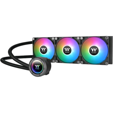 THERMALTAKE TH360 V2 ARGB LIQUID COOLER DISSIPATORE A LIQUIDO TRIPLE FAN 120mm 25,8 dB NERO