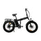 ITALIA POWER FORCE BICICLETTA ELETTRICA PIEGHEVOLE A PEDALATA ASSISTITA 250W RUOTE DA 20" X 4" DISPLAY LCD AUTONOMIA 40 KM NERO