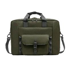 HP borsa modulare per notebook da 15.6" in materiale riciclato 3 in 1 tasche interne ed esterne resistente all'acqua con tracolla verde grigio