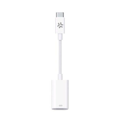 CELLY ADATTATORE DA USB-C MASCHIO A LIGHTNING FEMMINA BIANCO