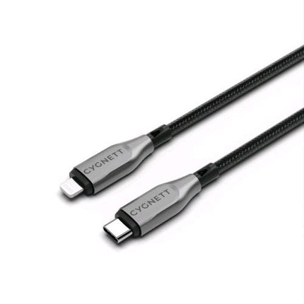 CYGNETT CAVO ADATTATORE DA LIGHTNING A USB-C 50 CM NERO
