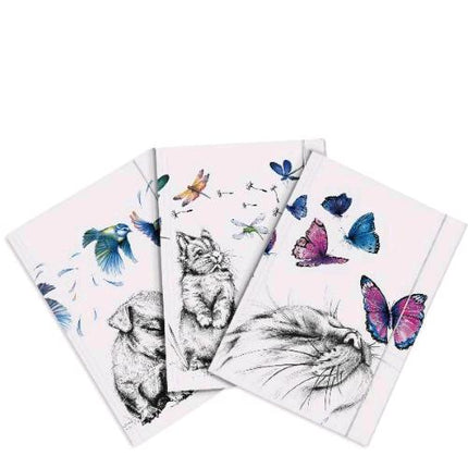 PLASTIBOR ICON FRIENDS CARTELLA 3 LEMBI CON ELASTICO IN PP 350X260X30 mm SOGGETTI ASSORTITI CONF 12 Pz.