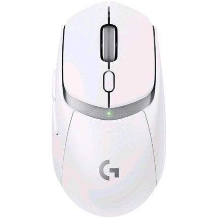LOGITECH G309 LIGHTSPEED MOUSE GAMING MANO DESTRA WIRELESS RF + BLUETOOTH SENSORE OTTICO HERO 25.000 DPI BIANCO