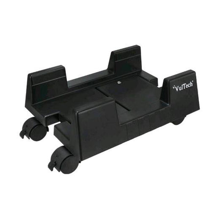 VULTECH CP-02 CARRELLO PORTA PC IN PLASTICA 4 RUOTE BLOCCANTI NERO